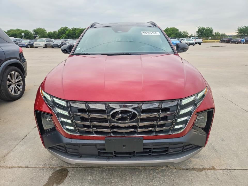 2023 Hyundai Tucson VIN KM8JF3AE0PU206061 COPART salvage auction — REAR END, Tx - Salvage Vehicle Title, sold $10,200 on 2026-07-02 (photo 5)