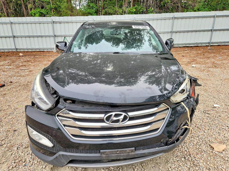 2013 Hyundai Santa fe VIN 5XYZWDLA1DG027063 COPART salvage auction — FRONT END, Nc - Salvage Certificate Of Title, sold $275 on 2026-07-31 (photo 5)