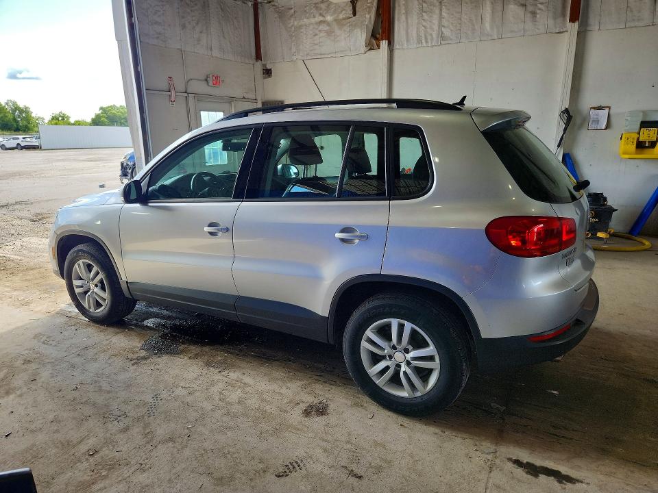 2016 Volkswagen Tiguan VIN WVGAV7AX3GW501946 COPART salvage auction — SIDE, Ky - Cert Of Title-Salvage, sold $1,450 on 2026-08-03 (photo 2)