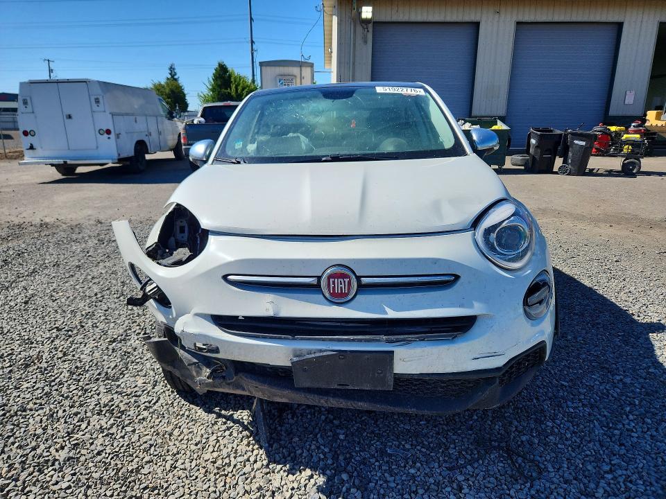 2019 Fiat 500 VIN ZFBNFYA16KP790718 COPART salvage auction — FRONT END, Or - Salvage Title Certificate, sold $2,000 on 2026-08-04 (photo 5)