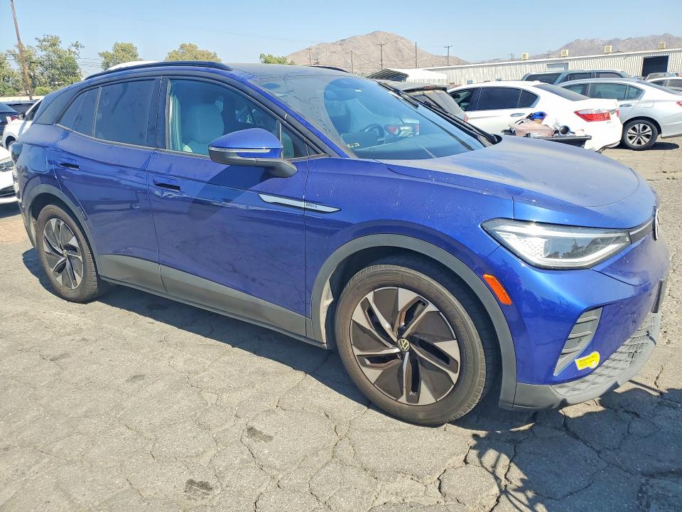 2021 Volkswagen Id.4 VIN WVGTMPE25MP064600 COPART salvage auction — MINOR DENT/SCRATCHES, Ca - Salvage Certificate, sold $9,800 on 2026-07-16 (photo 4)