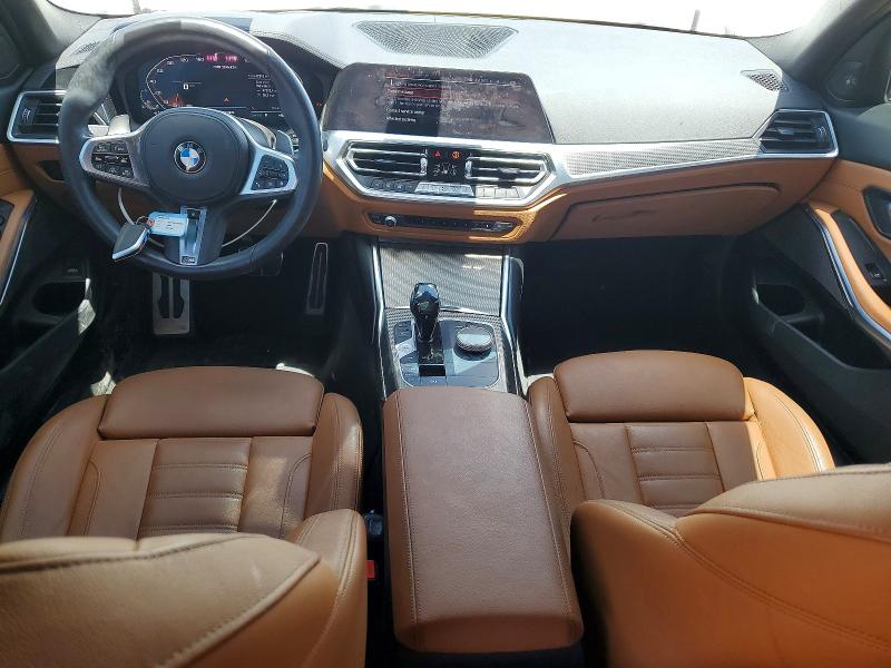 2021 BMW VIN 3MW5U9J01M8C14596 COPART salvage auction — FRONT END, TX - SALVAGE VEHICLE TITLE, sold $24,900 on 2026-09-16 (photo 8)