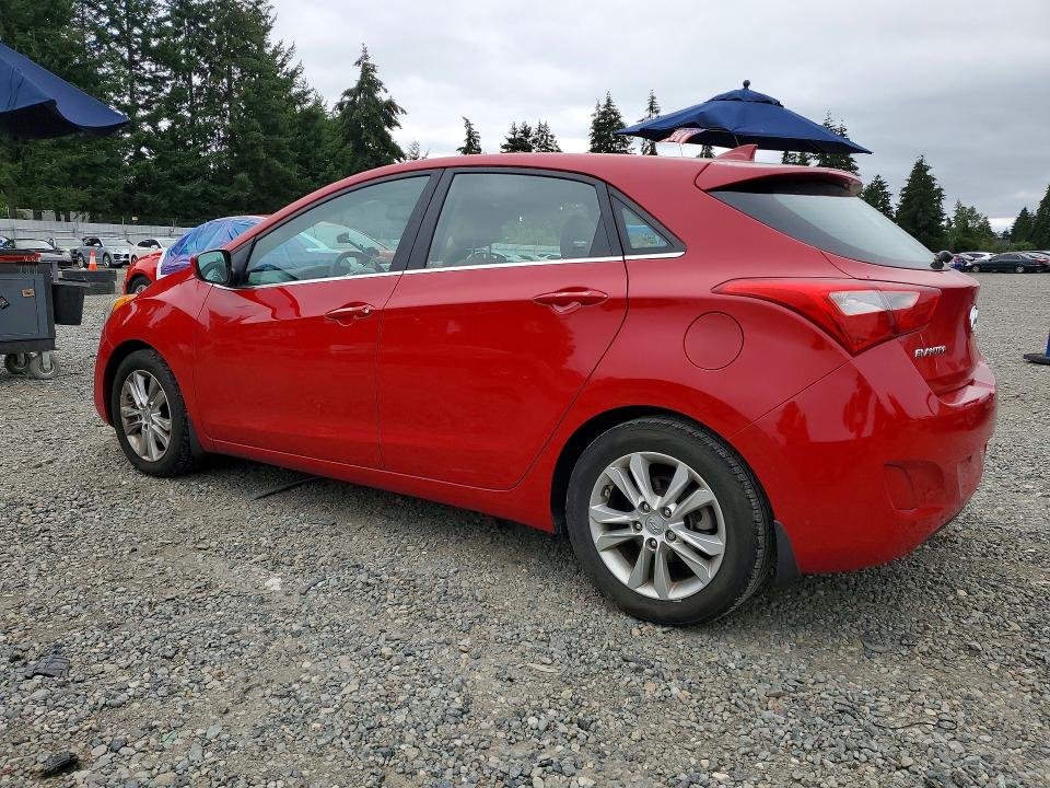 2013 Hyundai Elantra VIN KMHD35LE6DU096644 COPART salvage auction — SIDE, WA - BILL OF SALE, sold $1,300 on 2026-07-02 (photo 2)