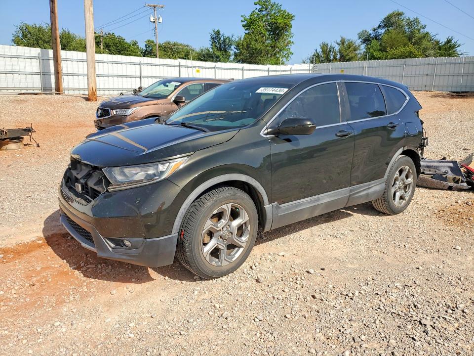 2018 Honda Cr-v VIN 7FARW1H82JE014883 COPART salvage auction — REAR END, Ok - Cert Of Title-Salvage, sold $7,800 on 2026-07-30 (photo 1)