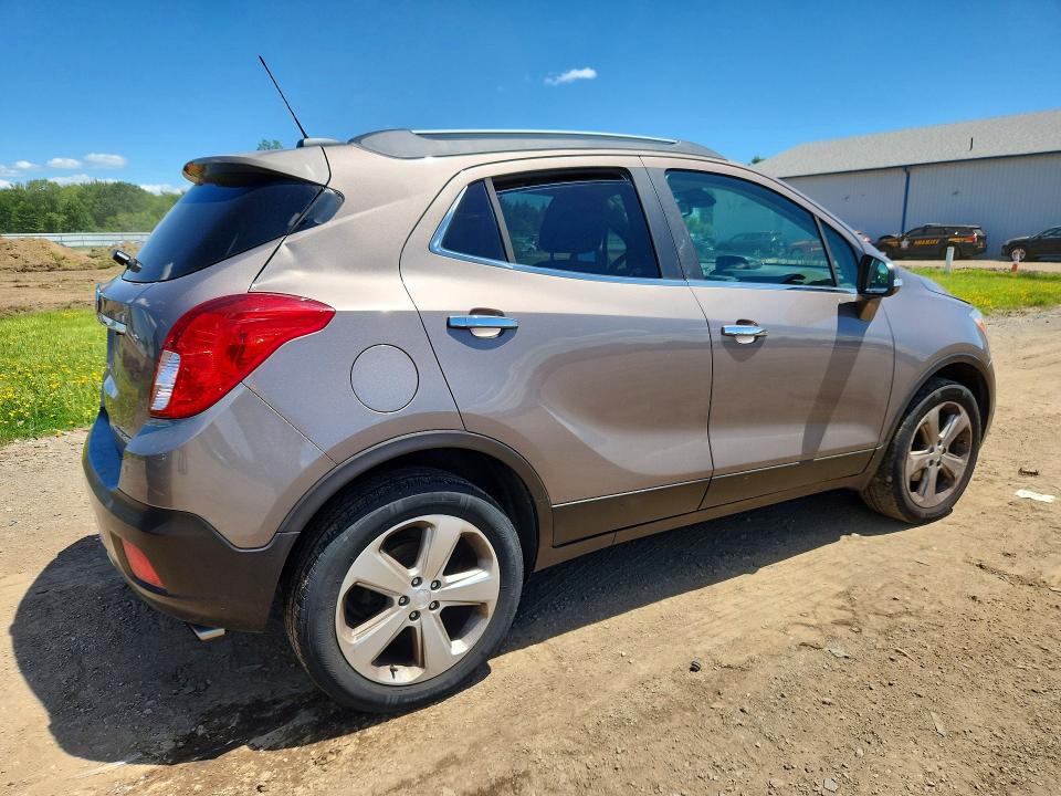 2015 Buick Encore VIN KL4CJESB1FB135601 COPART salvage auction — ROOF, Oh - Certificate Of Title, sold $475 on 2026-07-17 (photo 3)