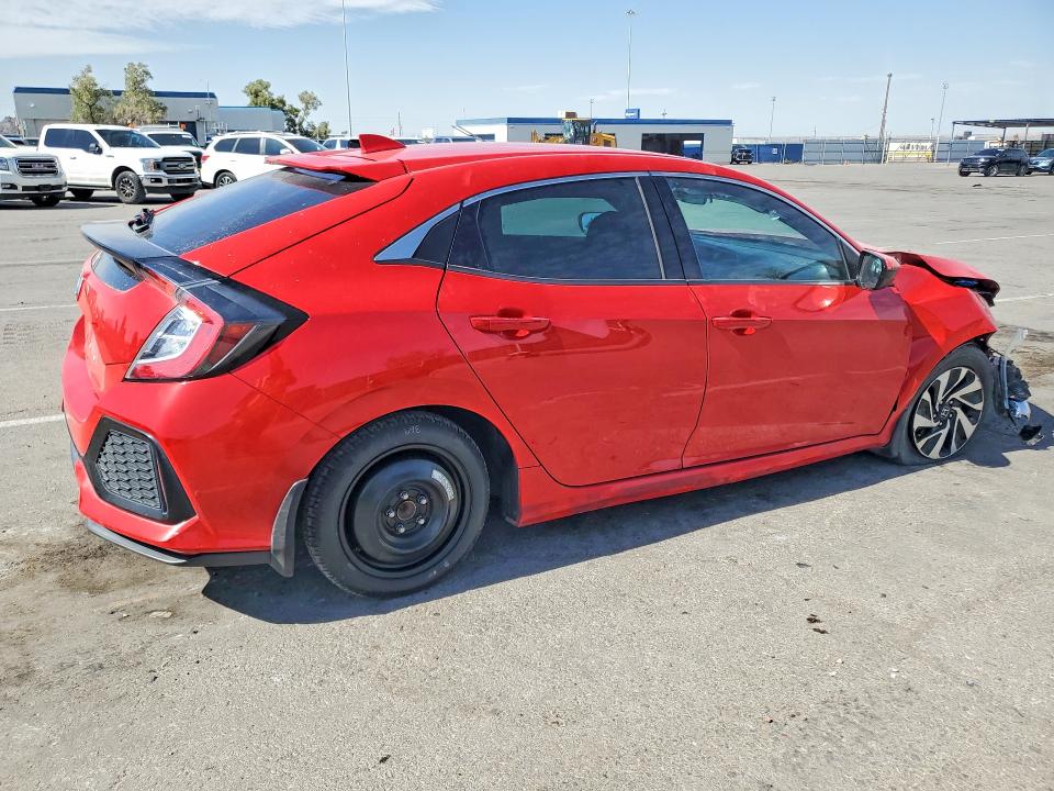 2017 Honda VIN SHHFK7H28HU223823 COPART salvage auction — FRONT END, Tx - Salvage Vehicle Title, sold $2,500 on 2026-07-31 (photo 3)
