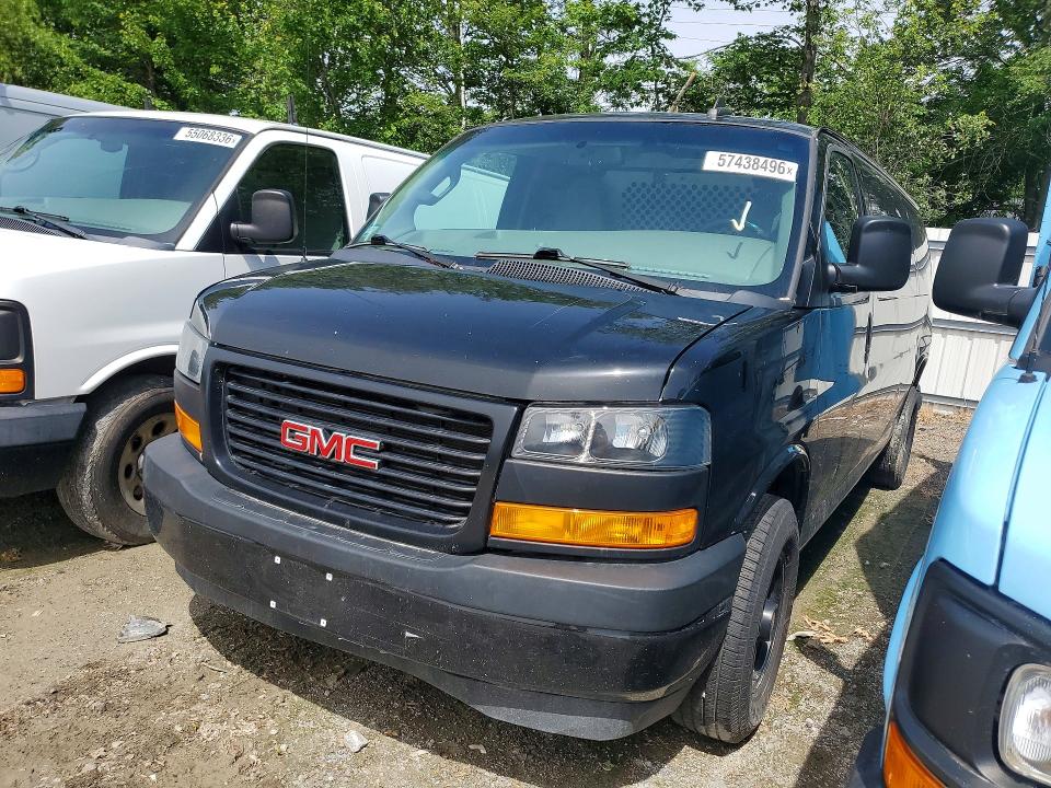 2021 Gmc Savana VIN 1GTZ7HF74M1313025 COPART salvage auction — MINOR DENT/SCRATCHES, MA - CERT OF TITLE-SALVAGE, sold $7,985 on 2026-07-29 (photo 1)
