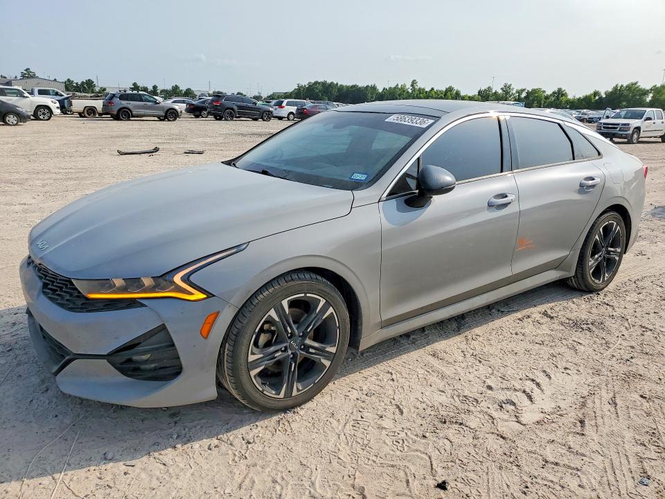 2022 Kia K5 VIN 5XXG64J29NG120731 COPART salvage auction — WATER/FLOOD, Tx - Salvage Title-Flood Damage, sold $4,100 on 2026-07-28 (photo 1)