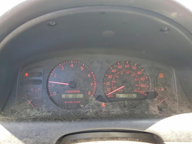 2001 Toyota Corolla VIN 1NXBR12E41Z485486 COPART salvage auction — FRONT END, Ca - Salvage Certificate, sold $500 on 2026-07-09 (photo 9)
