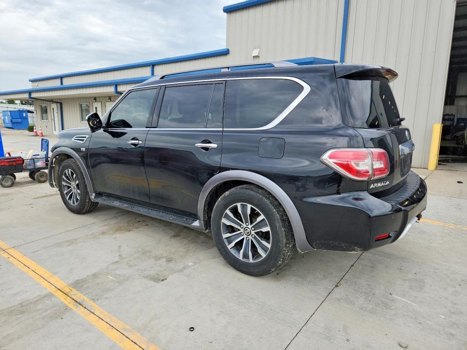 2018 Nissan Armada VIN JN8AY2NC8JX502733 COPART salvage auction — FRONT END, Ky - Cert Of Title-Salvage, sold $3,500 on 2026-07-16 (photo 2)