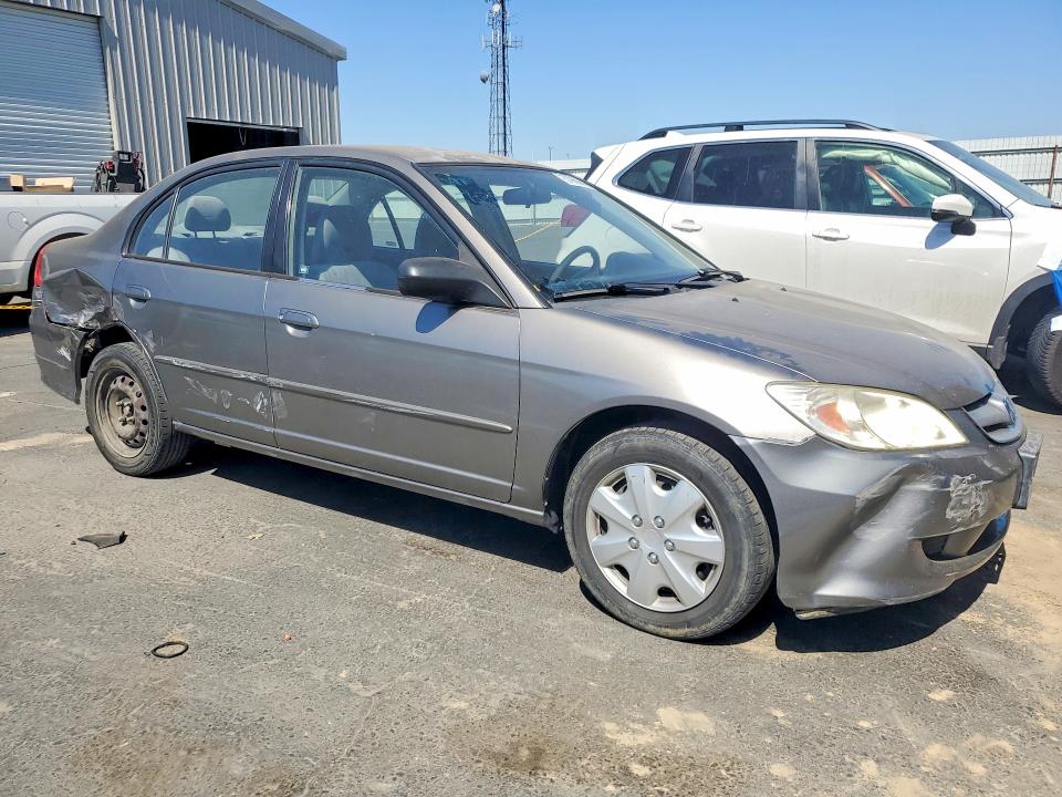 2005 Honda Civic VIN JHMES16535S006278 COPART salvage auction — REAR END, CA - SALVAGE CERTIFICATE, sold $625 on 2026-07-09 (photo 4)