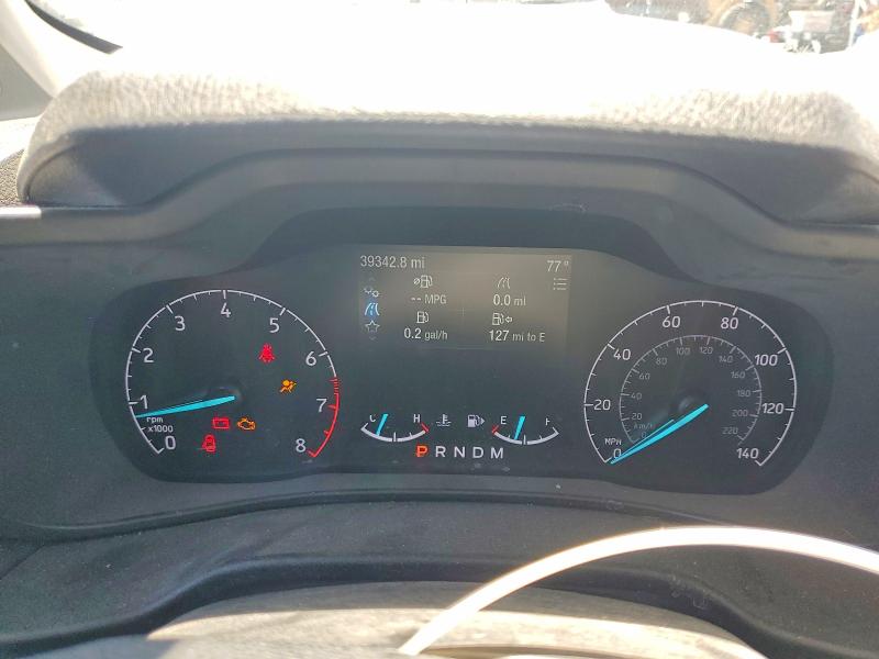 2019 Ford Transit VIN NM0GS9E28K1386460 COPART salvage auction — FRONT END, Ca - Salvage Certificate, sold $2,300 on 2026-07-08 (photo 9)