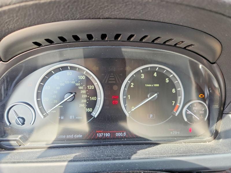 2013 BMW 6er VIN WBA6A0C58DDF14286 COPART salvage auction — SIDE, Tx - Salvage Vehicle Title, sold $3,250 on 2026-07-02 (photo 9)