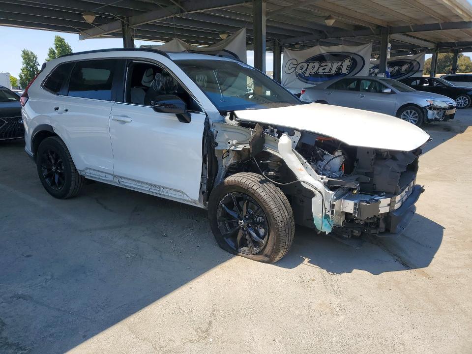 2025 Honda Cr-v VIN 7FARS6H53SE056043 COPART salvage auction — FRONT END, CA - SALVAGE CERTIFICATE, sold $14,000 on 2026-07-16 (photo 4)