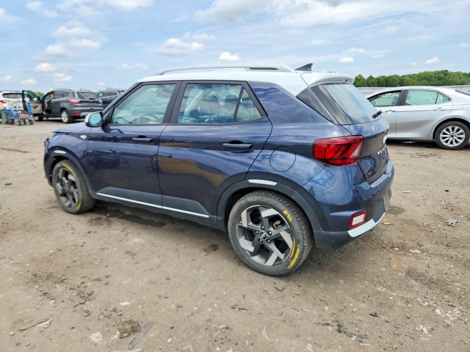 2020 Hyundai Venue VIN KMHRC8A35LU021909 COPART salvage auction — FRONT END, VA - CERT OF TITLE - SALVAGE, sold $3,100 on 2026-07-22 (photo 2)
