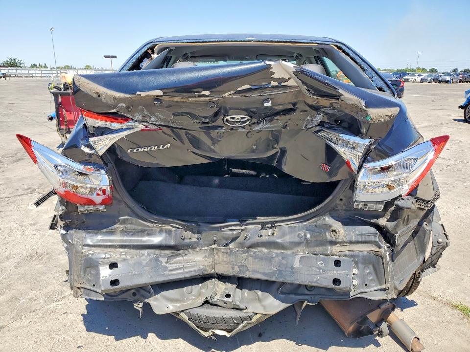 2015 Toyota Corolla VIN 5YFBURHE7FP291662 COPART salvage auction — REAR END, CA - SALVAGE CERTIFICATE, sold $2,050 on 2026-07-20 (photo 6)