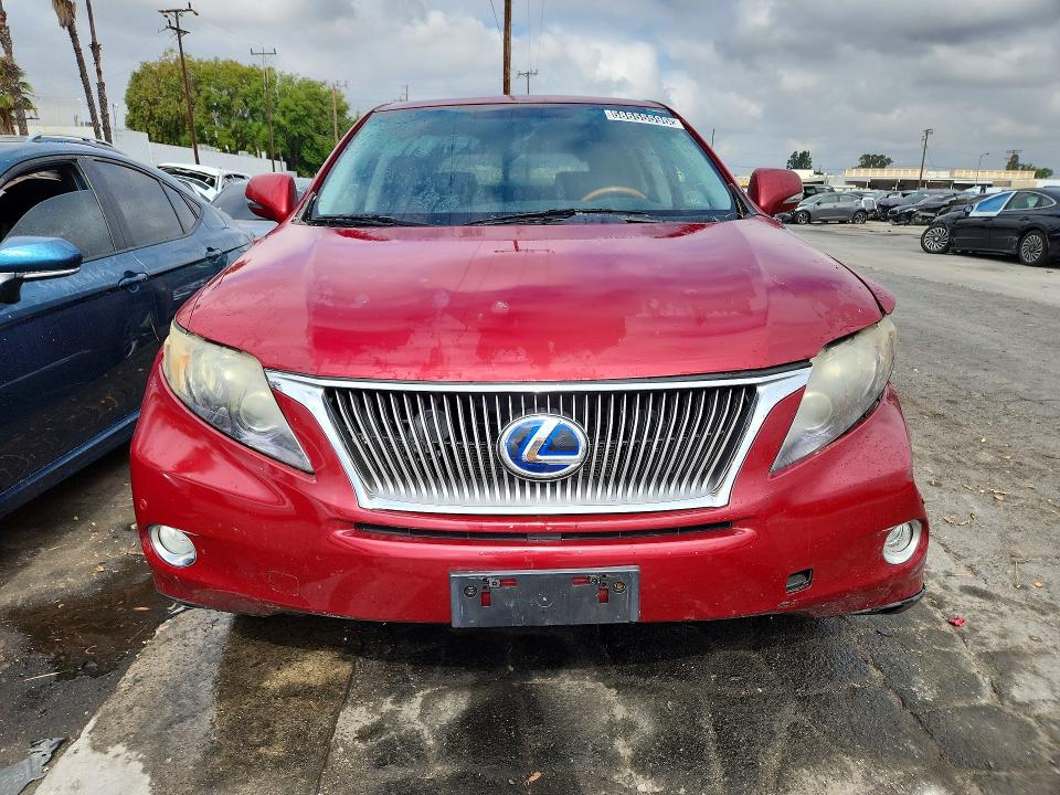 2010 Lexus Rx 450h VIN JTJZB1BA9A2003432 COPART salvage auction — SIDE, CA - CERTIFICATE OF TITLE, sold $1,150 on 2026-07-28 (photo 5)