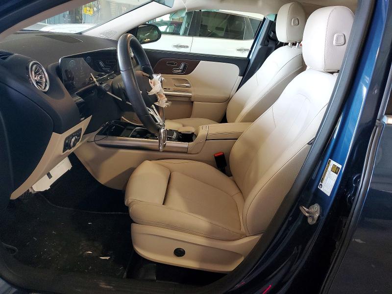 2021 Mercedes-benz Gla-klasse VIN W1N4N4HB4MJ282796 COPART salvage auction — FRONT END, Mi - Cert Of Title-Salvage Vehicle, sold $10,400 on 2026-09-02 (photo 7)