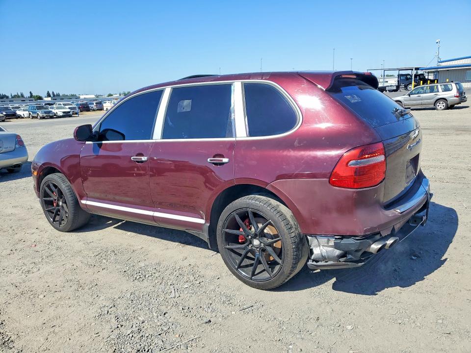 2008 Porsche Cayenne VIN WP1AC29P98LA91236 COPART salvage auction — REAR END, FL - DIS/DLR/EXP ONLY CLEAN TITLE, sold $2,750 on 2026-07-16 (photo 2)