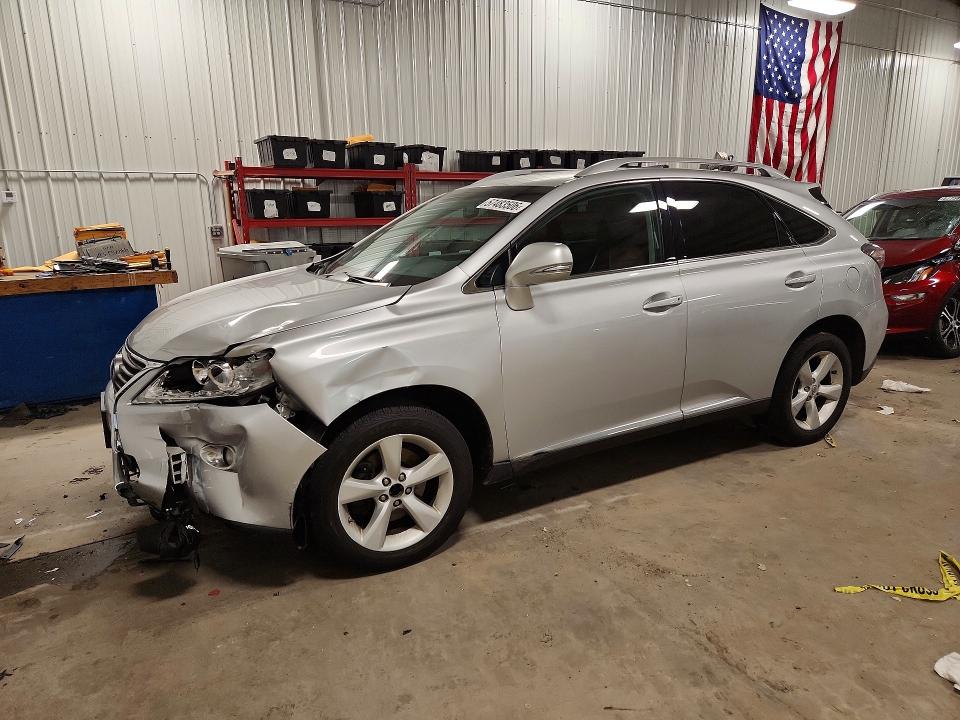 2013 Lexus Rx VIN 2T2BK1BA1DC163133 COPART salvage auction — FRONT END, Mn - Parts Vehicle Bill Of Sale, sold $4,000 on 2026-07-09 (photo 1)