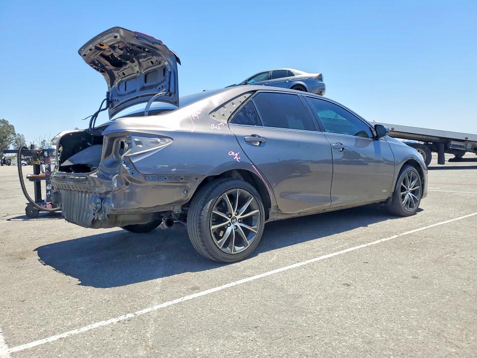 2017 Toyota Camry VIN 4T1BF1FK2HU797499 COPART salvage auction — REAR END, Ca - Salvage Certificate, sold $3,750 on 2026-07-06 (photo 3)