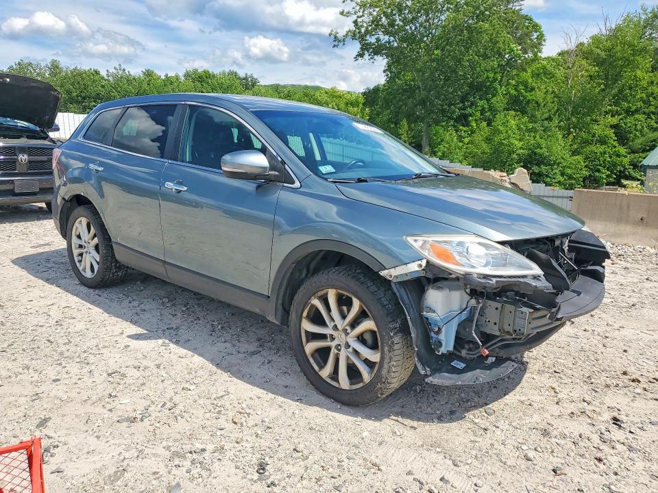 2012 Mazda Cx-9 VIN JM3TB3DV9C0349121 COPART salvage auction — FRONT END, Ma - Cert Of Title-Reconstrctd Coll, sold $450 on 2026-07-15 (photo 4)