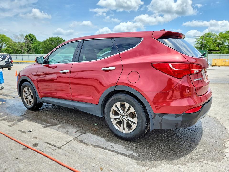 2016 Hyundai Santa fe VIN 5XYZT3LB8GG375278 COPART salvage auction — REAR END, Tn - Salvage Certificate, sold $1,750 on 2026-07-20 (photo 2)