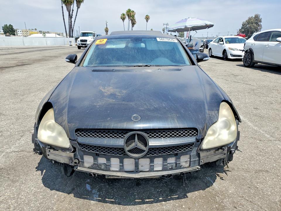 2008 Mercedes-benz Cls-class VIN WDDDJ72X88A122859 COPART salvage auction — FRONT END, Ca - Salvage Certificate, sold $500 on 2026-07-24 (photo 5)