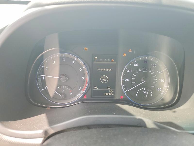 2023 Hyundai Kona VIN KM8K6CAB4PU022445 COPART salvage auction — FRONT END, MI - CERTIFICATE OF TITLE, sold $4,100 on 2026-07-09 (photo 9)