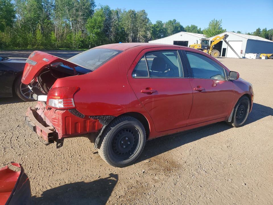 2009 Toyota Yaris VIN JTDBT923191341295 COPART salvage auction — REAR END, On - Permit Salvage, sold $975 on 2026-07-02 (photo 3)
