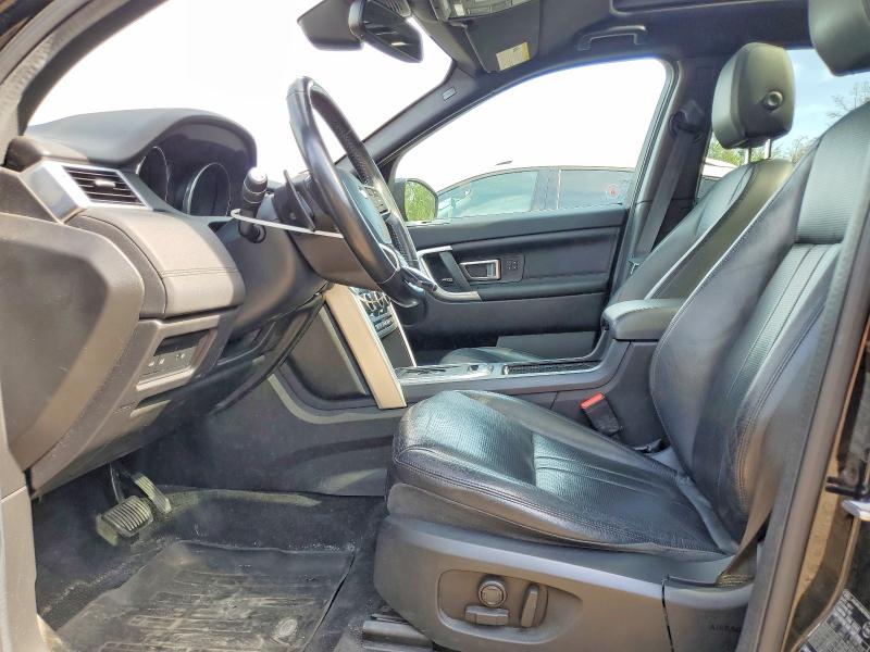 2018 Land rover Discovery sport VIN SALCR2RX3JH723318 COPART salvage auction — FRONT END, On - Permit No Brand - Unfit, sold $1,100 on 2026-07-21 (photo 7)