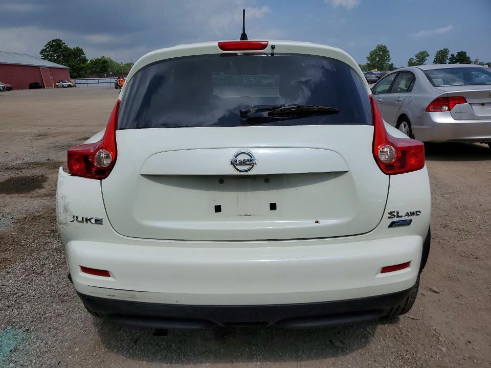 2012 Nissan Juke VIN JN8AF5MV5CT126643 COPART salvage auction — REAR END, On - Permit Salvage, sold $275 on 2026-07-28 (photo 6)