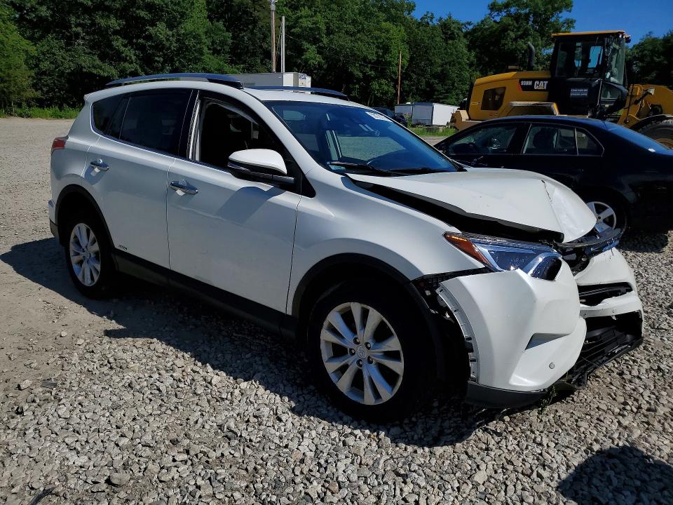 2018 Toyota Rav4 VIN JTMDJREV7JD191532 COPART salvage auction — FRONT END, MA - CERT OF TITLE-SALVAGE, sold $4,700 on 2026-07-29 (photo 4)