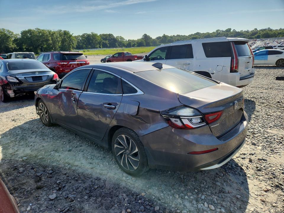 2019 Honda Insight VIN 19XZE4F90KE014125 COPART salvage auction — REAR END, Ga - Cert Of Title-Salvage, sold $2,400 on 2026-07-09 (photo 2)