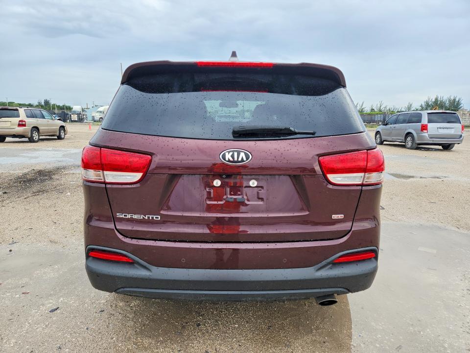 2018 Kia VIN 5XYPG4A39JG426503 COPART salvage auction — FRONT END, Fl - Cert Of Title Slvg Rebuildable, sold $2,950 on 2026-07-16 (photo 6)