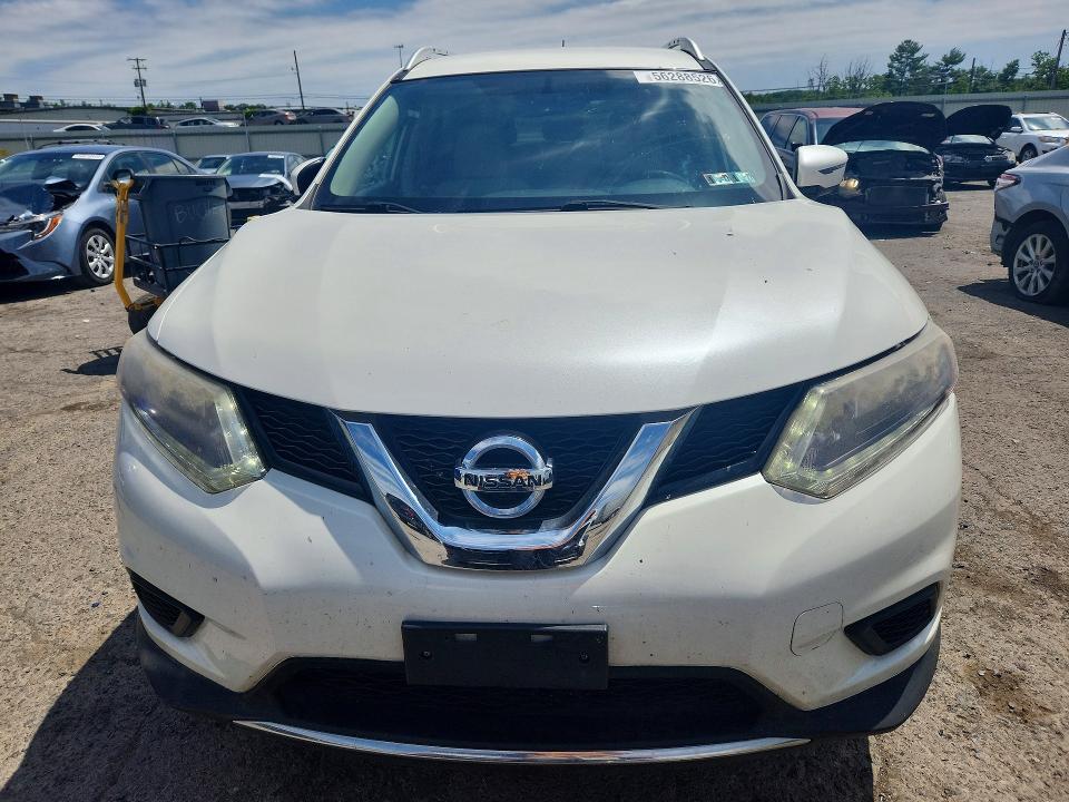 2016 Nissan Rogue VIN KNMAT2MV5GP623998 COPART salvage auction — SIDE, Pa - Certificate Of Salvage, sold $950 on 2026-07-14 (photo 5)