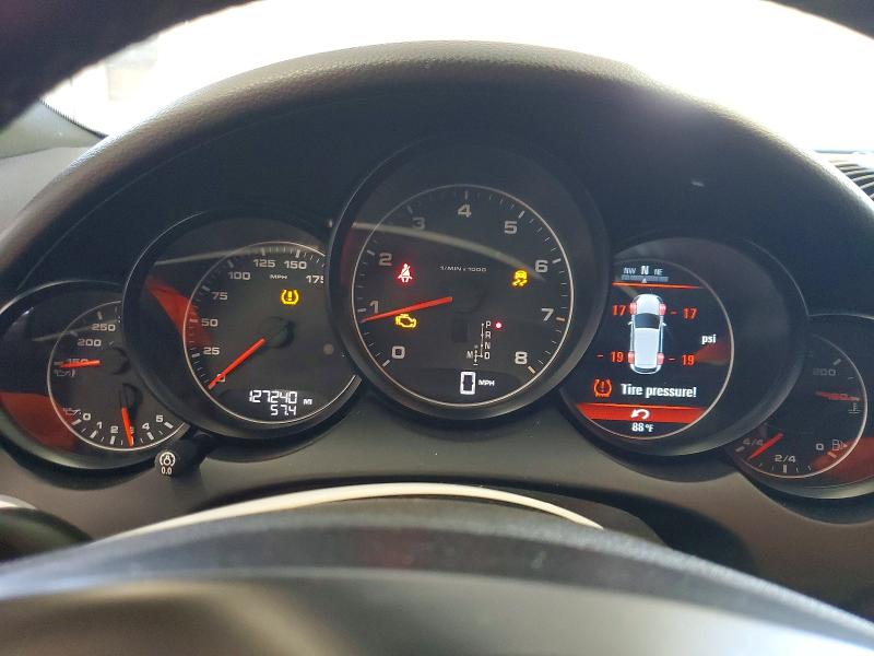 2013 Porsche VIN WP1AA2A28DLA09822 COPART salvage auction — MECHANICAL, Nv - Certificate Of Title, sold $3,800 on 2026-07-31 (photo 9)