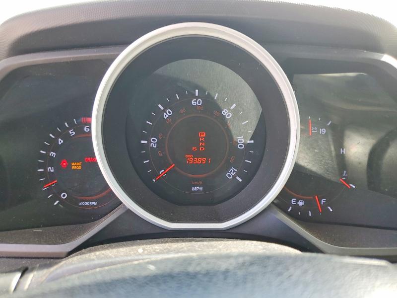 2011 Toyota 4runner VIN JTEBU5JR1B5076092 COPART salvage auction — FRONT END, SC - CERT OF TITLE-SALVAGE, sold $9,000 on 2026-07-22 (photo 9)