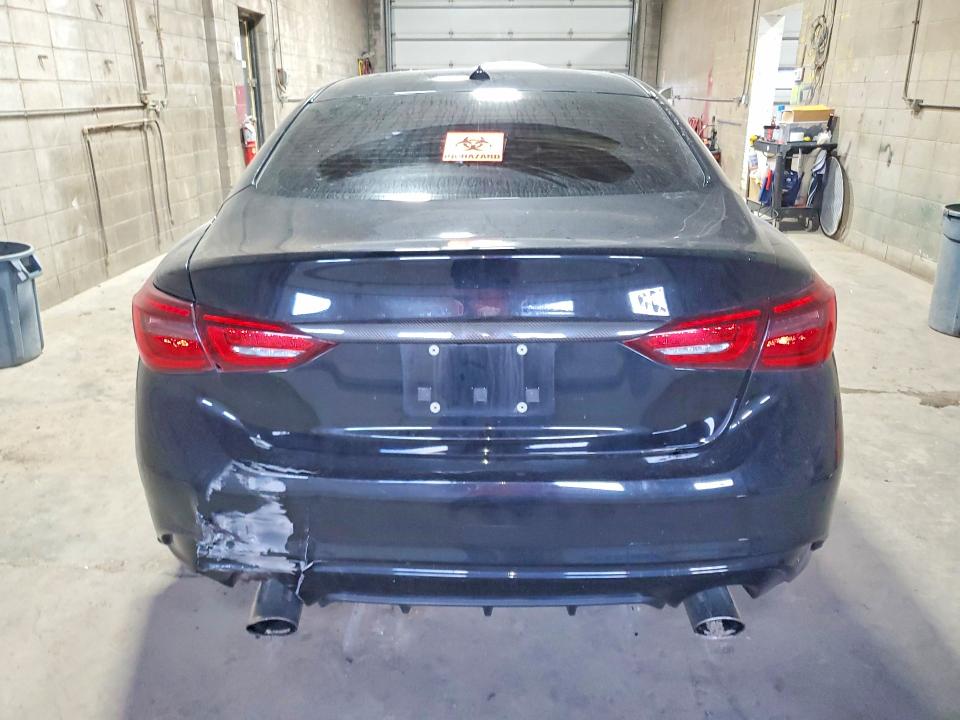 2018 Infiniti Q50 VIN JN1EV7AR3JM430986 COPART salvage auction — SIDE, Mn - Cert Of Title-Salvage, sold $4,200 on 2026-07-07 (photo 6)