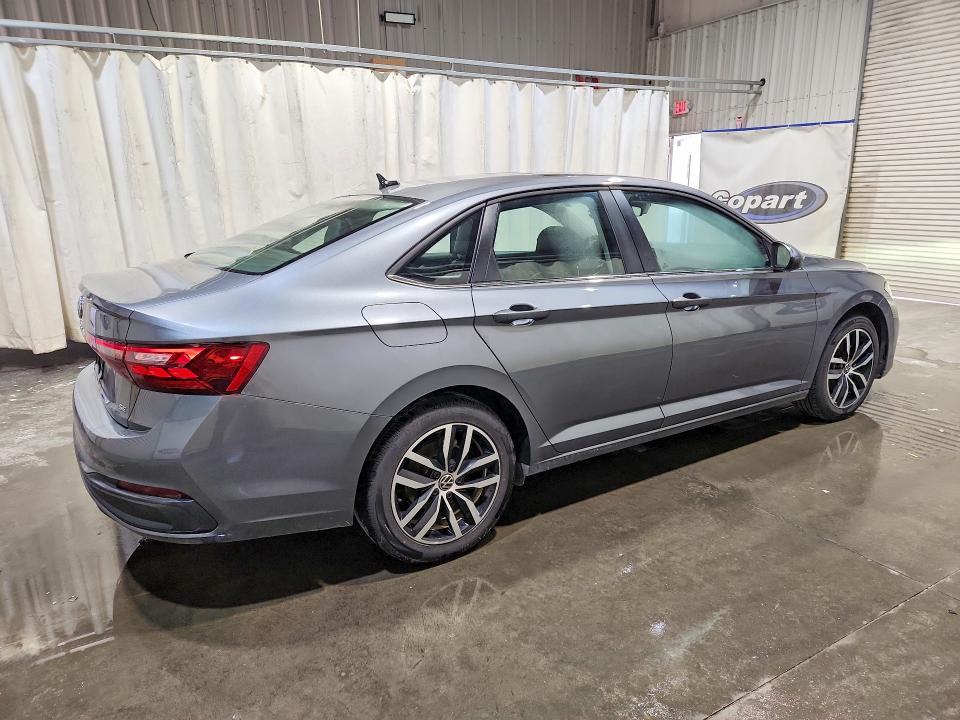 2025 Volkswagen Jetta VIN 3VW7X7BU3SM028200 COPART salvage auction — SIDE, FL - CERTIFICATE OF TITLE, sold $11,800 on 2026-07-20 (photo 3)