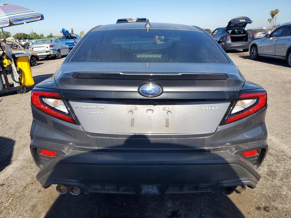 2022 Subaru Wrx VIN JF1VBAF69N9011492 COPART salvage auction — FRONT END, Ca - Lien Papers-Clean Or Ac, sold $2,500 on 2026-07-10 (photo 6)