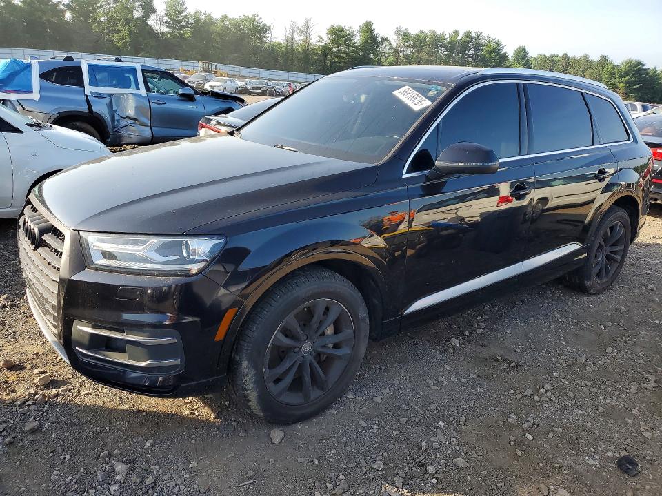 2017 Audi Q7 VIN WA1AAAF76HD005049 COPART salvage auction — MECHANICAL, Md - Certificate Of Title, sold $4,100 on 2026-07-27 (photo 1)