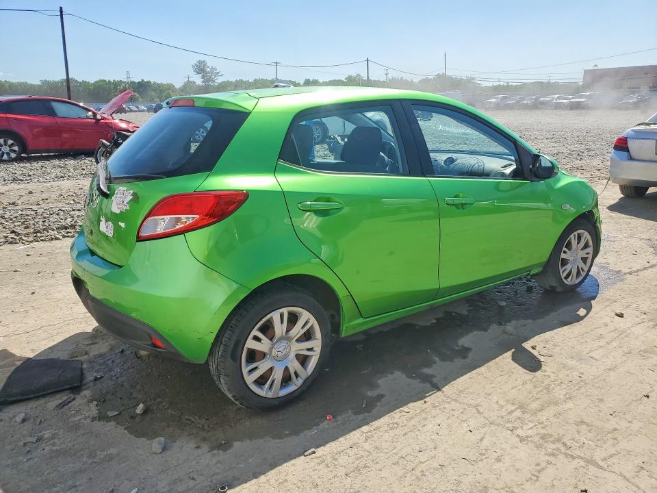 2011 Mazda 2 VIN JM1DE1HZ3B0105145 COPART salvage auction — FRONT END, Nj - Cert Of Title-Salvage, sold $675 on 2026-07-15 (photo 3)