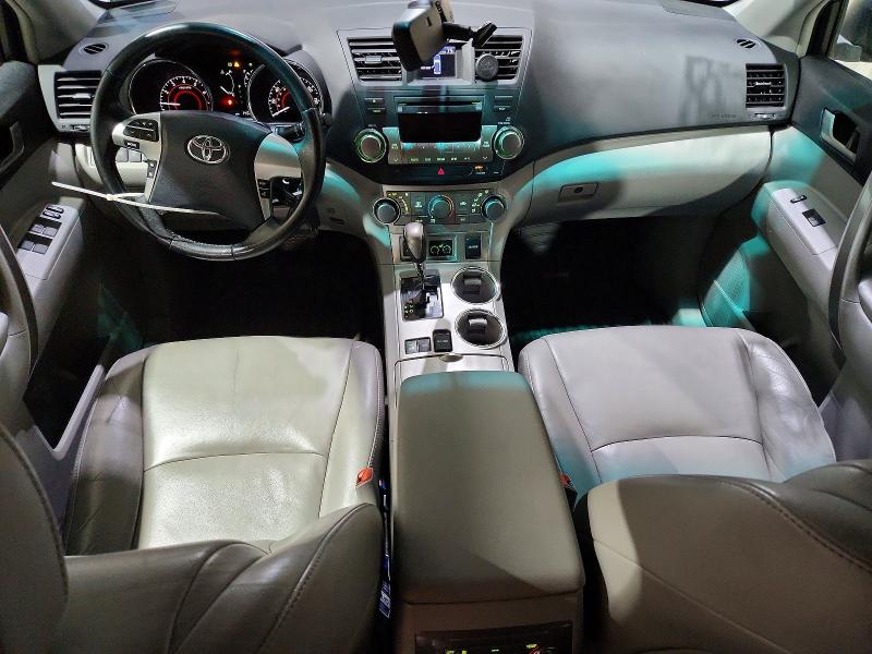 2012 Toyota Highlander VIN 5TDBK3EH0CS119137 COPART salvage auction — FRONT END, Nh - Cert Of Title-Salvage, sold $2,100 on 2026-07-28 (photo 8)
