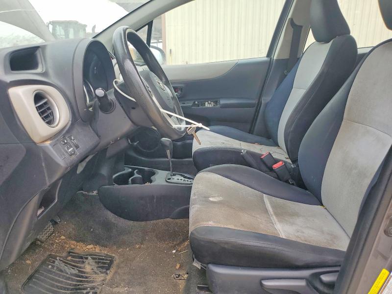 2012 Toyota VIN JTDKTUD37CD509995 COPART salvage auction — FRONT END, Tx - Cert Of Title-Rebuilt Salvage, sold $1,350 on 2026-07-08 (photo 7)