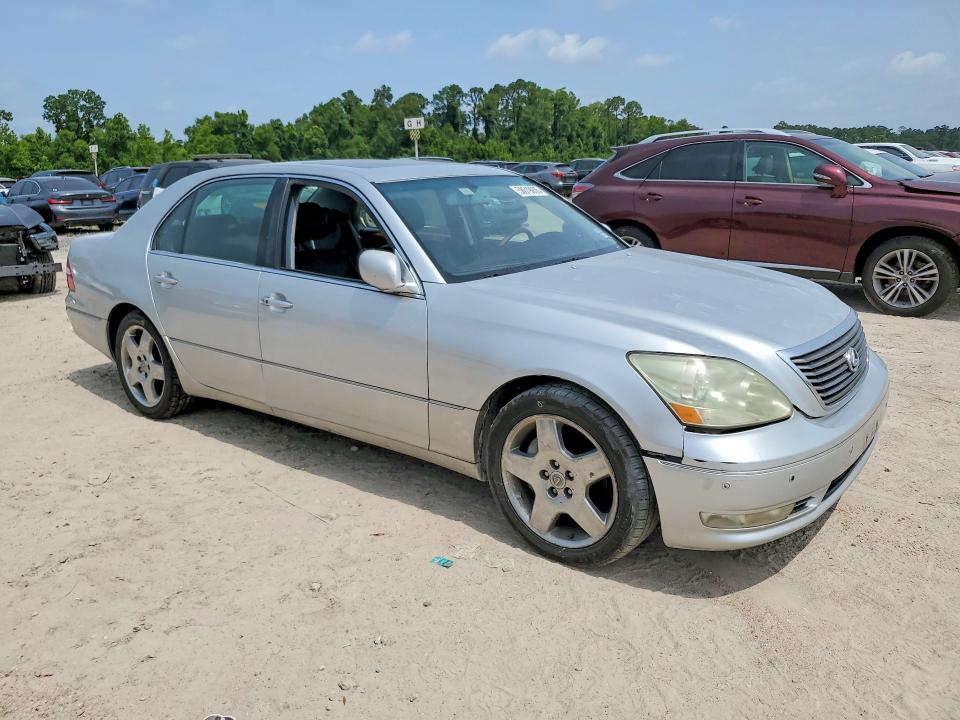 2005 Lexus Ls 430 VIN JTHBN36F655020723 COPART salvage auction — WATER/FLOOD, TX - SALVAGE TITLE-FLOOD DAMAGE (P), sold $650 on 2026-07-10 (photo 4)