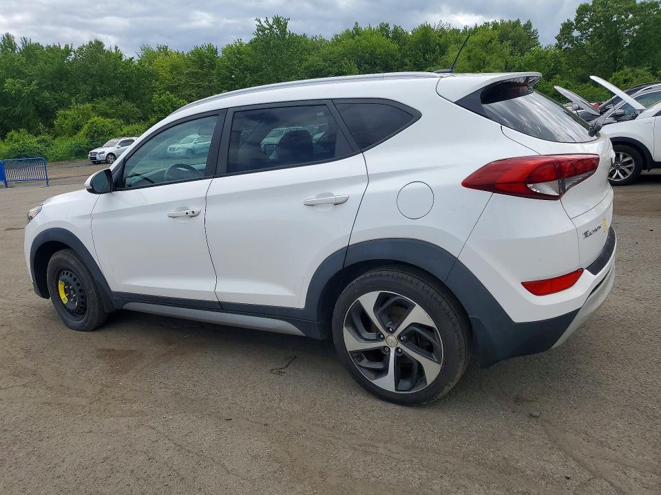 2017 Hyundai Tucson VIN KM8J33A21HU271100 COPART salvage auction — MECHANICAL, Wv - Certificate Of Title, sold $4,900 on 2026-07-21 (photo 2)