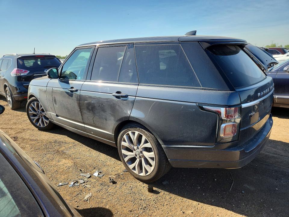 2020 Land rover RANGE ROVER VIN SALGS2RU4LA576000 COPART salvage auction — FRONT END, Sc - Salvage Title, sold $17,600 on 2026-07-09 (photo 2)