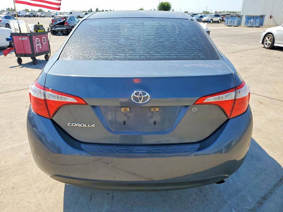 2016 Toyota Corolla VIN 5YFBURHE2GP492256 COPART salvage auction — FRONT END, Ca - Salvage Certificate, sold $925 on 2026-07-20 (photo 6)