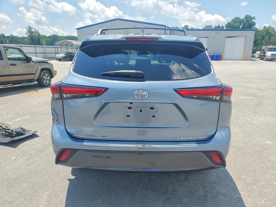 2021 Toyota Highlander VIN 5TDDZRBH8MS149001 COPART salvage auction — FRONT END, NC - SALVAGE CERTIFICATE OF TITLE, sold $15,200 on 2026-07-28 (photo 6)